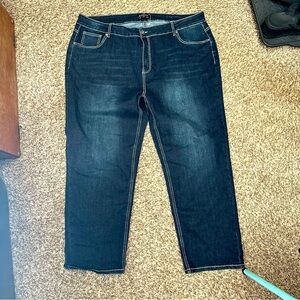 NWT-Plus Size:24 ~ Dark Wash High Rise Jeans
